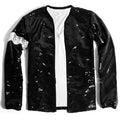 Role Play Michael Jackson Costumes Billie Jean Armband Sequin Jacket for Adults Halloween Party Dress Up