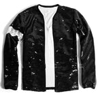 Role Play Michael Jackson Costumes Billie Jean Armband Sequin Jacket for Adults Halloween Party Dress Up